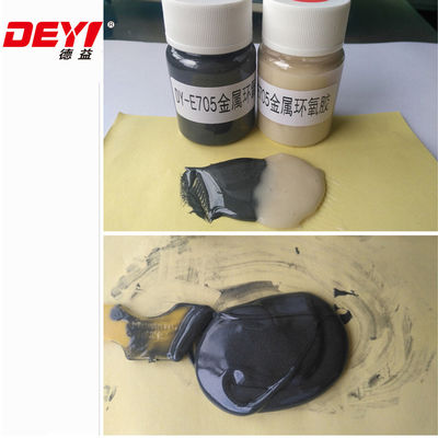 이중 구성 요소 접착제 4 분 크와이크 세트 흰색 검은  gomme for Steel Resin Adhesive