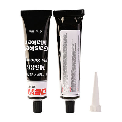 산성 85g 블랙 컬러 실리콘 밀착제 가스켓 제작기 SGS 인증서