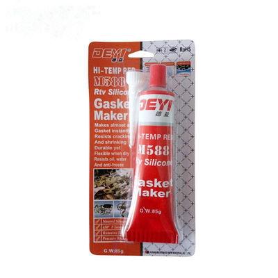 ISO9001 인증을 받은 적산 RTV 실리콘 가스켓 제조기 85g 밀폐용