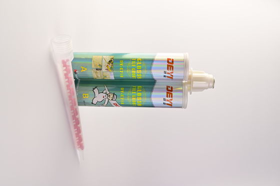 400ml 카트리지 집 장식용 에포시 타일 가루 및 이중 구성 요소 접착제