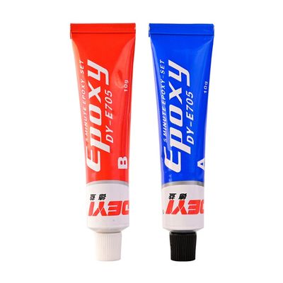 Super Strong Epoxy AB Glue with 24 Hour Full Cure and 12 Months Shelf Life for Metal Welding