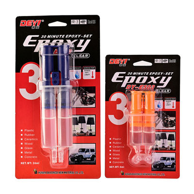 강력 접착을 위한 12개월 유통기한의 고온 내성 투명 에폭시 AB 접착제