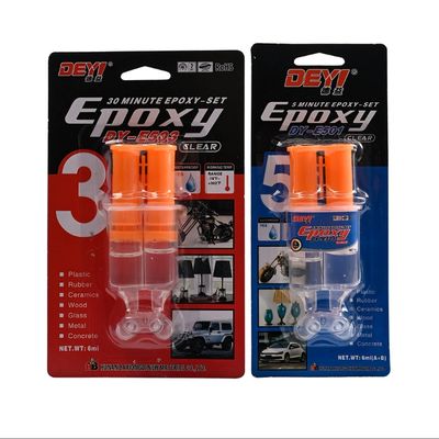 강력 접착을 위한 12개월 유통기한의 고온 내성 투명 에폭시 AB 접착제