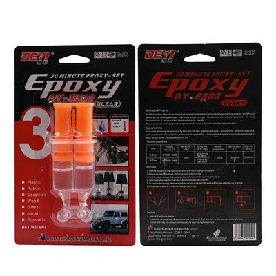 강력 접착을 위한 12개월 유통기한의 고온 내성 투명 에폭시 AB 접착제