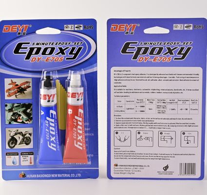 DEYI-E705 3시간 치료시간 5kg 고온 저항성 구조 에포시 접착제 AB 접착제