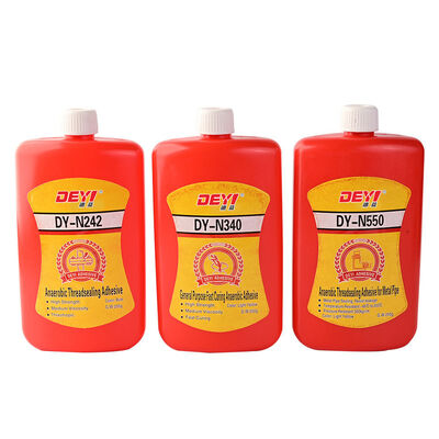 DEYI N242 블루 중간 강도 아에로빅 스레드 러커 접착제 나트 및 볼트