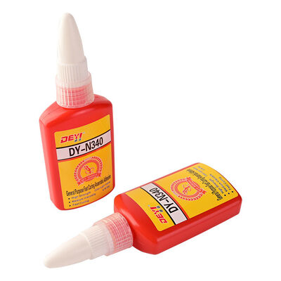 DEYI N340 도매 혐기성 접착제 나사 고정제 밝은 노란색