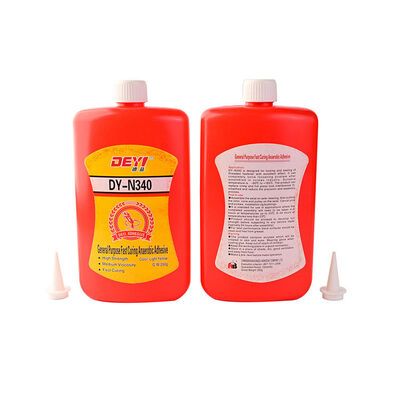 DEYI N340 도매 혐기성 접착제 나사 고정제 밝은 노란색