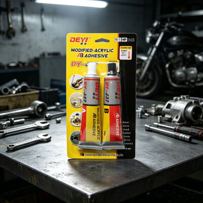DY-J37 High Strength Modified Acrylic Adhesive AB Glue with 1:1 Mixing Ratio and 5-10 Minutes Initial Curing