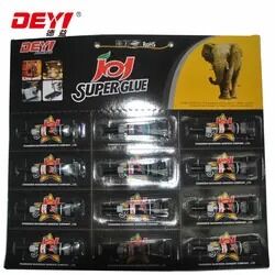12pcs 3g 슈퍼 접착제 15-20초 빠른 경화 다중 산업용 고강성 접착제